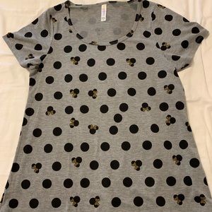 LuLaRoe Minnie mouse shirt